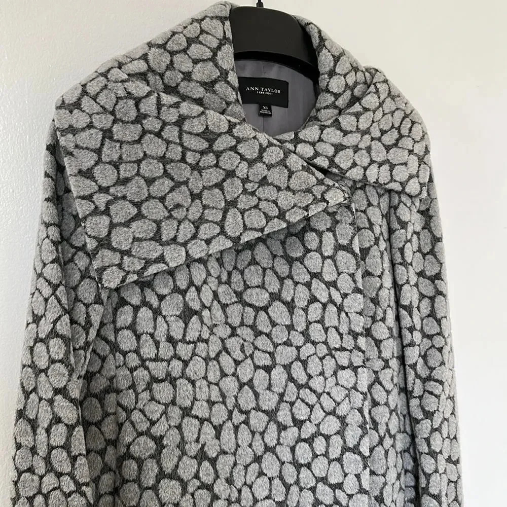 Ann  Taylor Wool Dress Coat